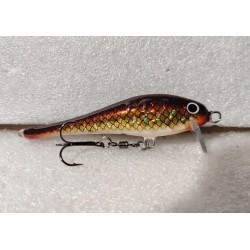 1 koukku 90mm kultasuomu suoralevy